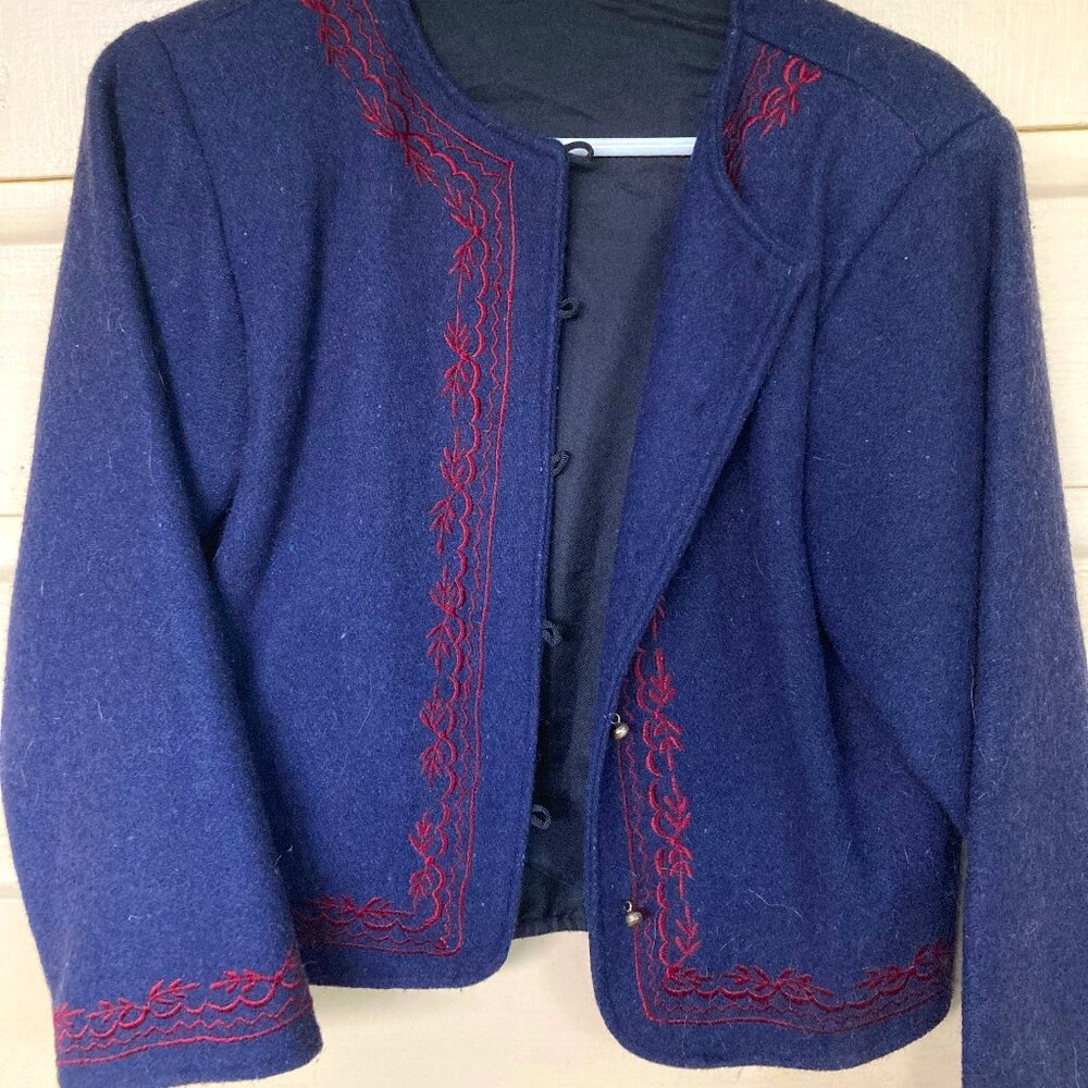 Vintage Handmade Wool Jacket